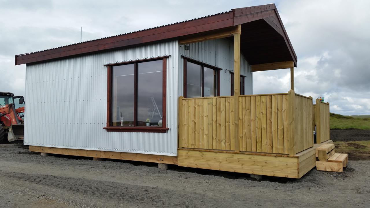 Hekla Cabin 2 Volcano And Glacier View Hella Exterior photo